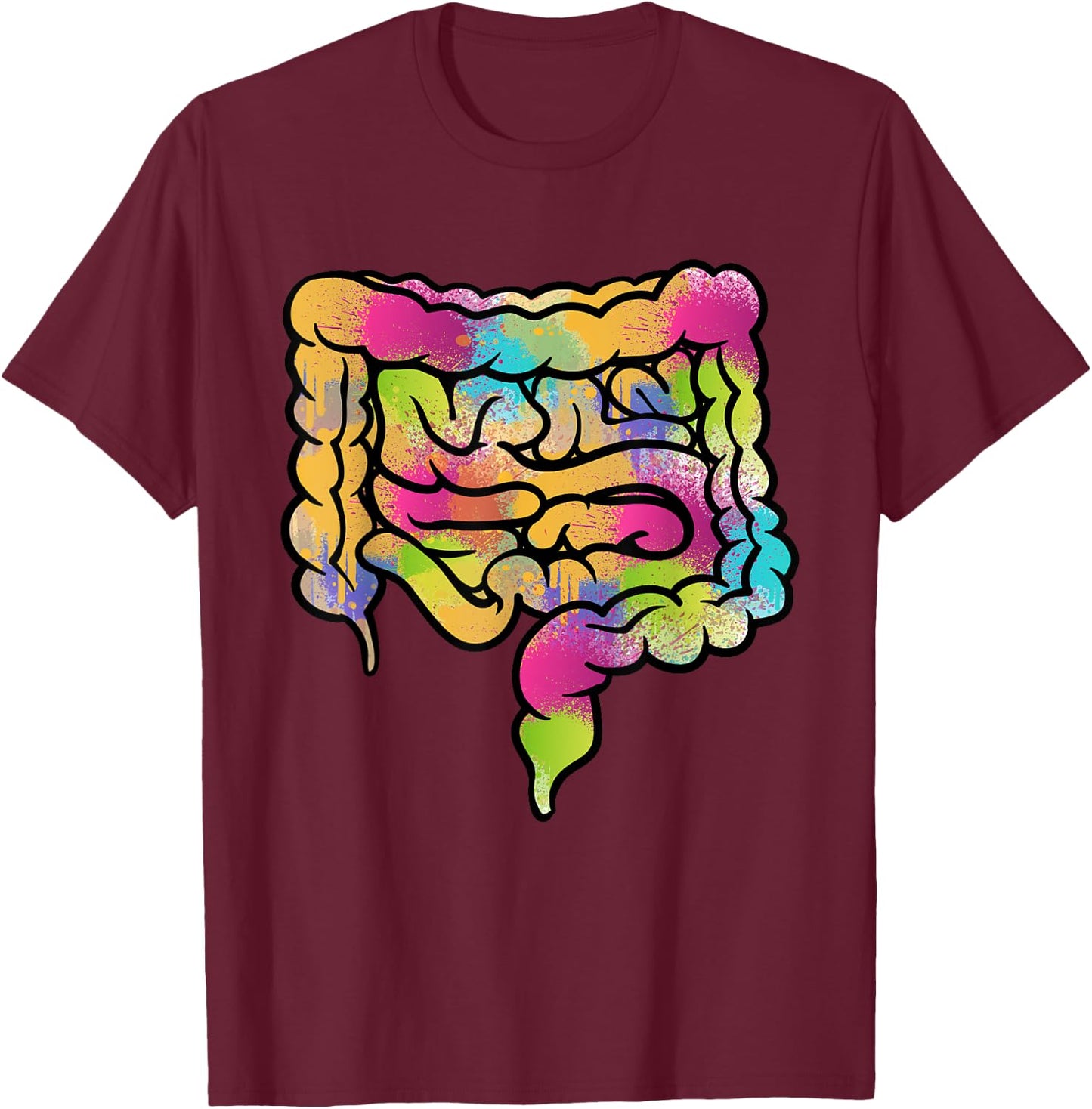 Gastroenterology Nurse Endoscopy Colonoscopy T-Shirt - T-Shirt | Maroon