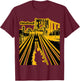 Pittsburgh Steel City Skyline Pennsylvania Bridge 412 Home T-Shirt - T-Shirt | Maroon