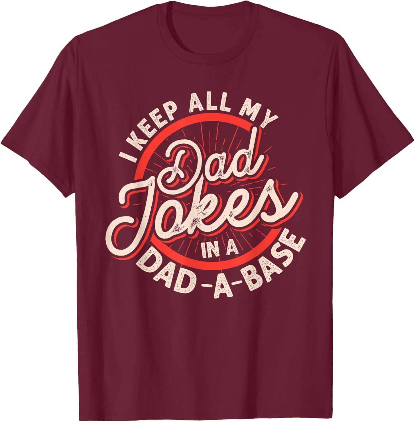 Programmer Dad Nerdy Father Database Geeky Dad Jokes T-Shirt - T-Shirt | Maroon