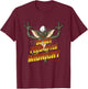 Kids Gremlins Stripe Do Not Feed After Midnight T-Shirt - T-Shirt | Maroon