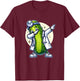 Dabbing Pickle Fun Medical Doctor T-Shirt - T-Shirt | Maroon