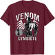 Marvel Venom Gymbiote Workout Small T-Shirt - T-Shirt | Maroon