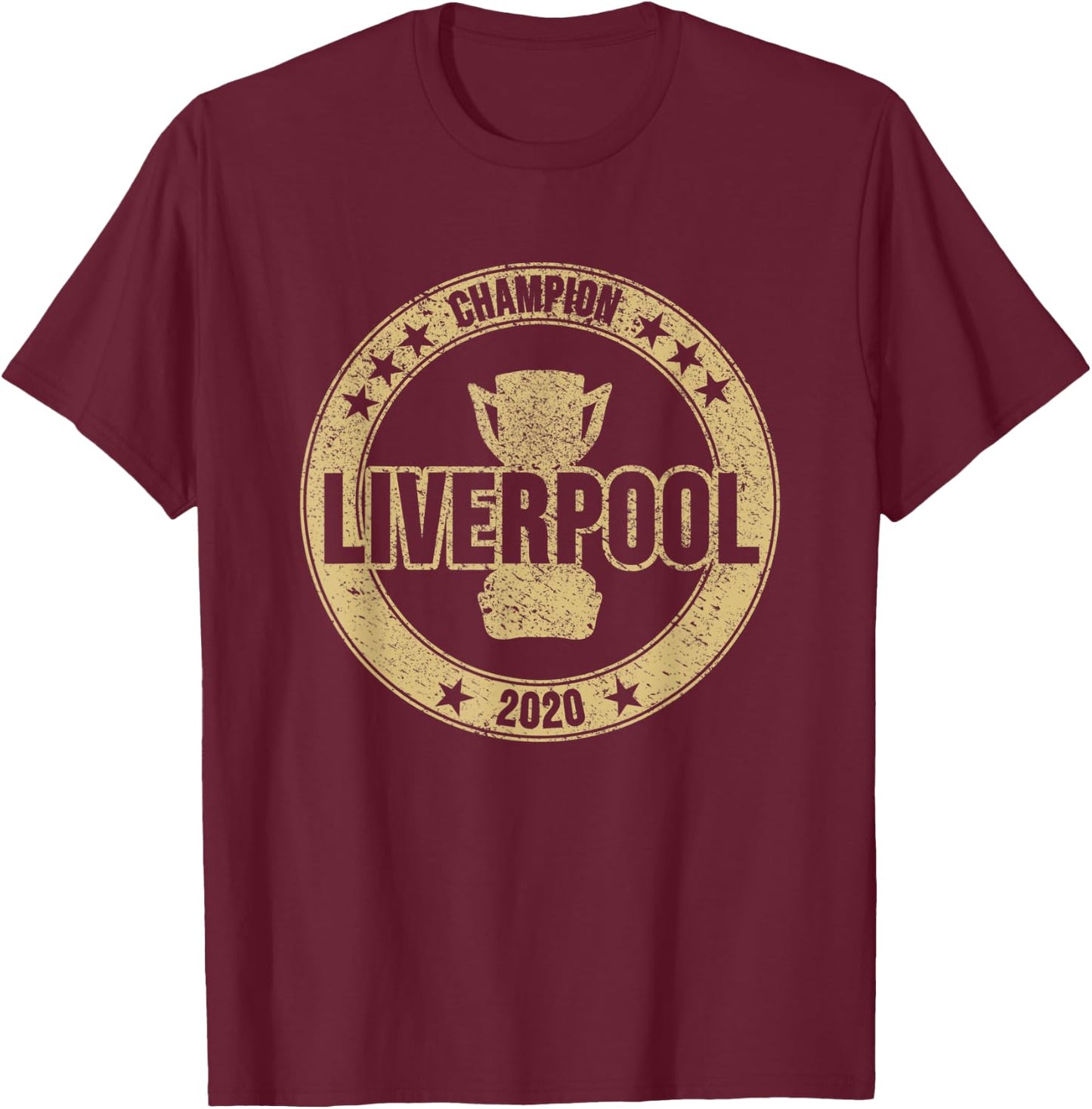 Liverpool iChampion 2020 ii T-Shirt - T-Shirt | Maroon