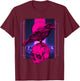 Skull Raven T-Shirt - T-Shirt | Maroon