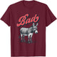 Bad Donkey donkey cute donkey animal animals animal lover T-Shirt - T-Shirt | Maroon