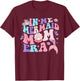 In My Mermaid Mom Era Family Matching Birthday Party Mommy T-Shirt - T-Shirt | Maroon