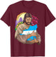 Cami_seta Cristiana Catolica De Nicaragua T-Shirt - T-Shirt | Maroon