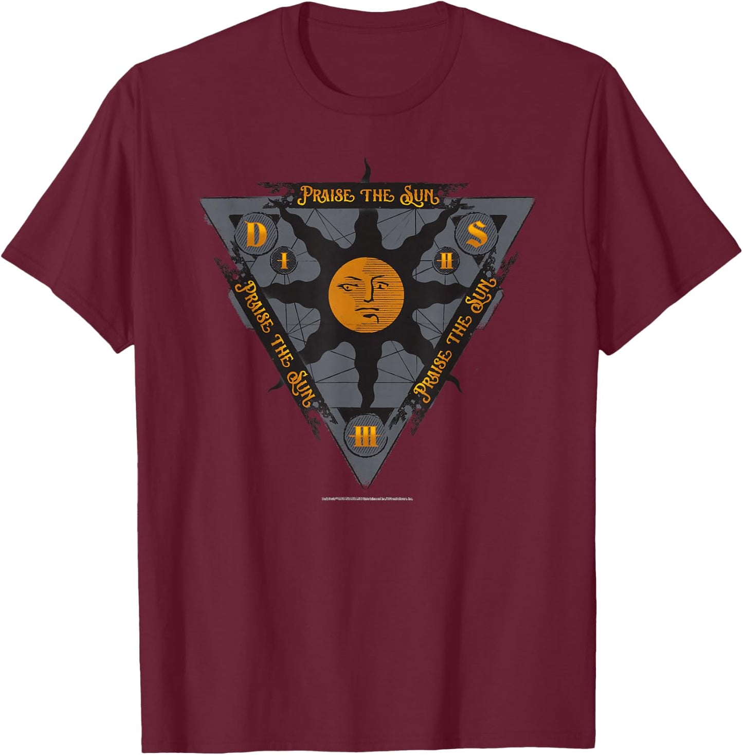 Dark Souls T-Shirt - T-Shirt | Maroon