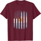 Argentina and America Flag - Argentinian American Flag T-Shirt - T-Shirt | Maroon
