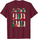 All I Want For Christmas Is D Merry Dickmas Dirty Christmas T-Shirt - T-Shirt | Maroon