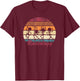 Funny Dancing Skeleton Gift Radiology Technician T-Shirt - T-Shirt | Maroon