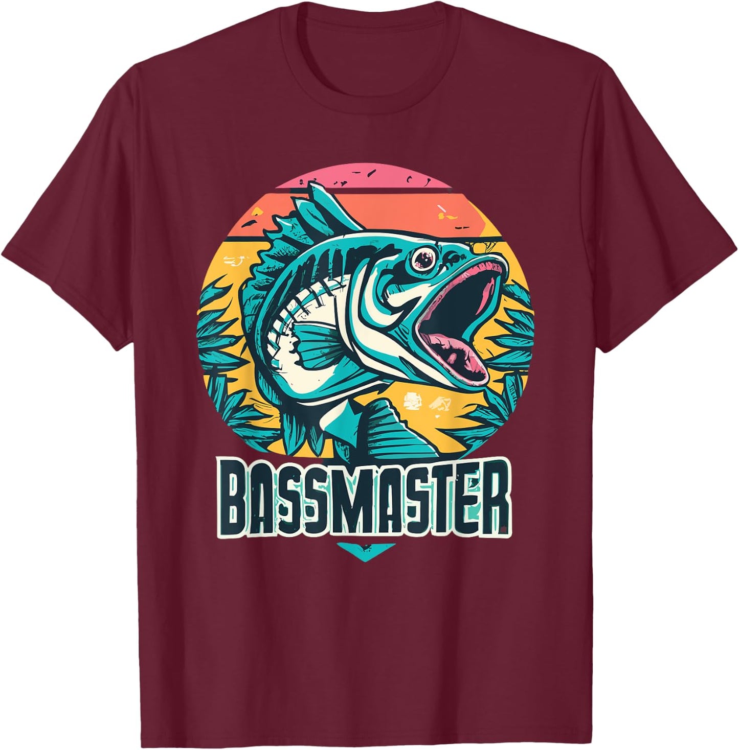 Bassmaster T-Shirt - T-Shirt | Maroon