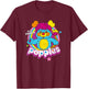 Popples P.C. Popple T-Shirt - T-Shirt | Maroon