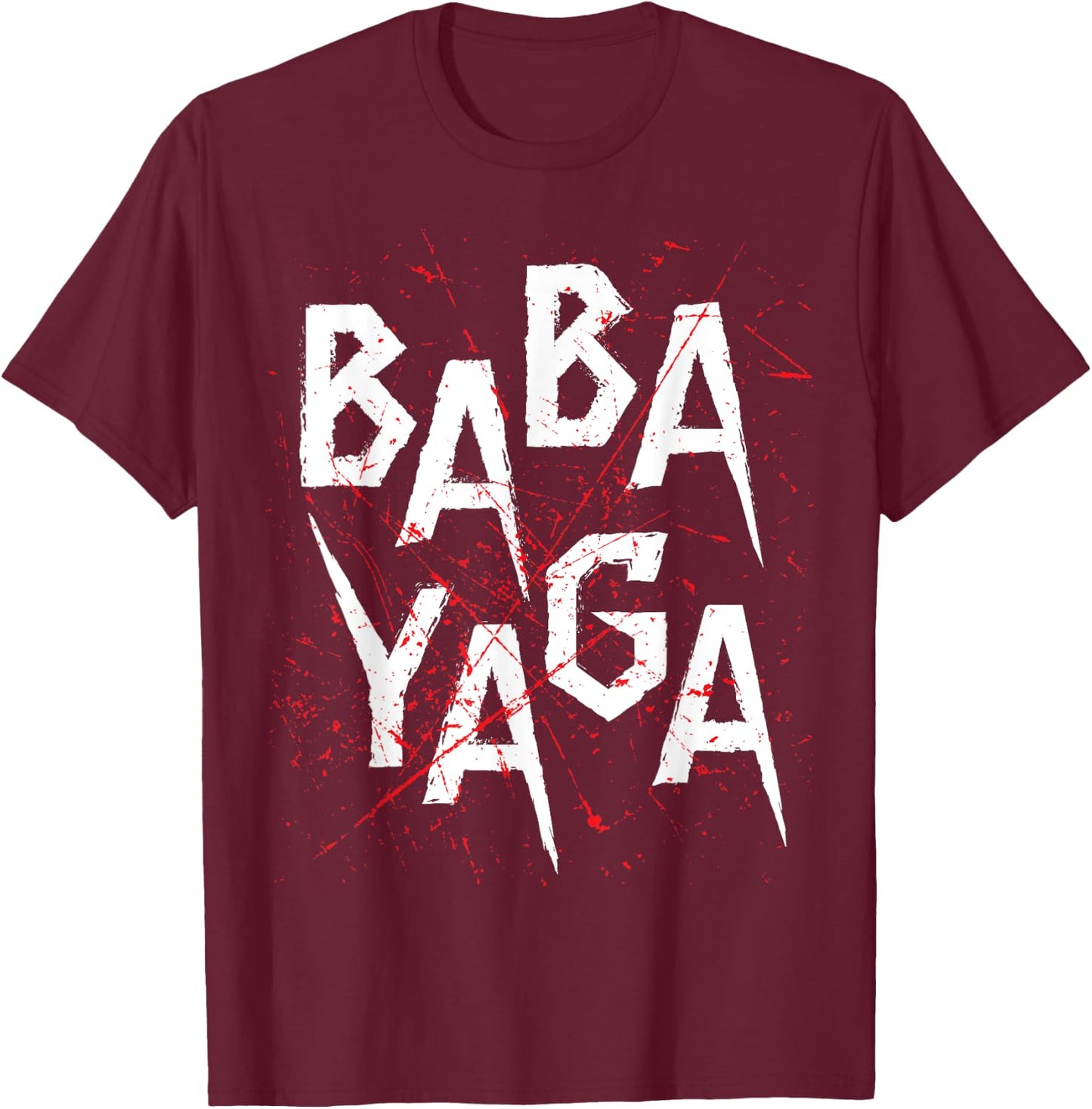 Action film lovers Baba Yaga gear T-Shirt - T-Shirt | Maroon