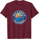 Avila Beach California CA Vintage Nautical Waves Design Men Women Kids T-Shirt - T-Shirt | Maroon