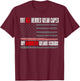 Not All Heroes Wear Capes My Daughter Wears Scrubs Nurse T-Shirt - T-Shirt | Maroon