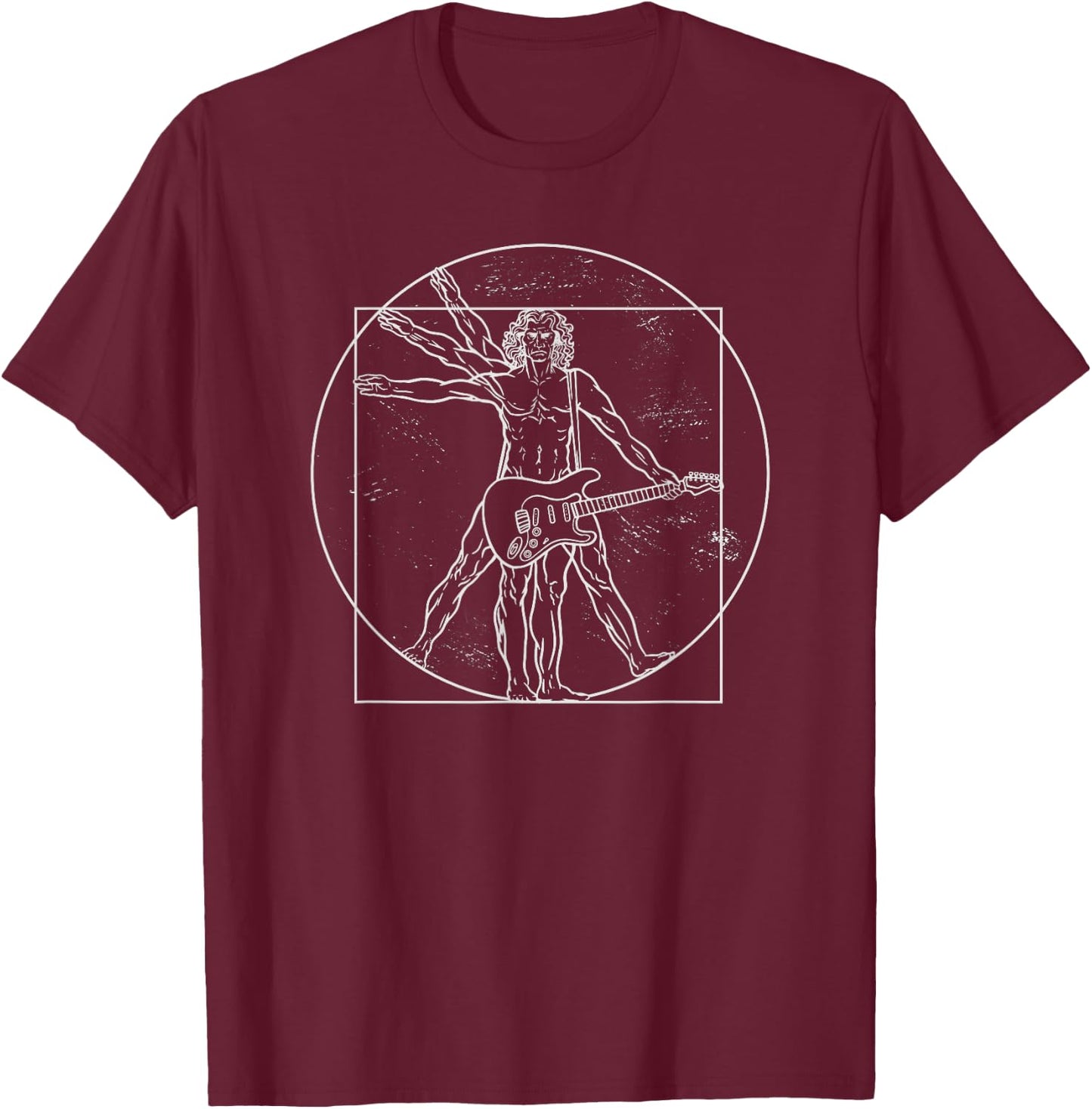 Guitar Player Guitar Musical Instrument Guitar Musician T-Shirt - T-Shirt | Maroon