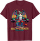 Roll for Strength Gym TTRPG Roleplaying Cool Workout Pixel T-Shirt - T-Shirt | Maroon