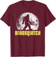 Brassquatch! Funny Bigfoot Trumpet / Brass Instrument T-Shirt - T-Shirt | Maroon