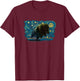 Retro Vintage Style Tardigrade T-Shirt - T-Shirt | Maroon