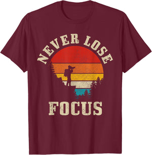 Photographer Gift Vintage Camera Photography T-Shirt - T-Shirt | Maroon