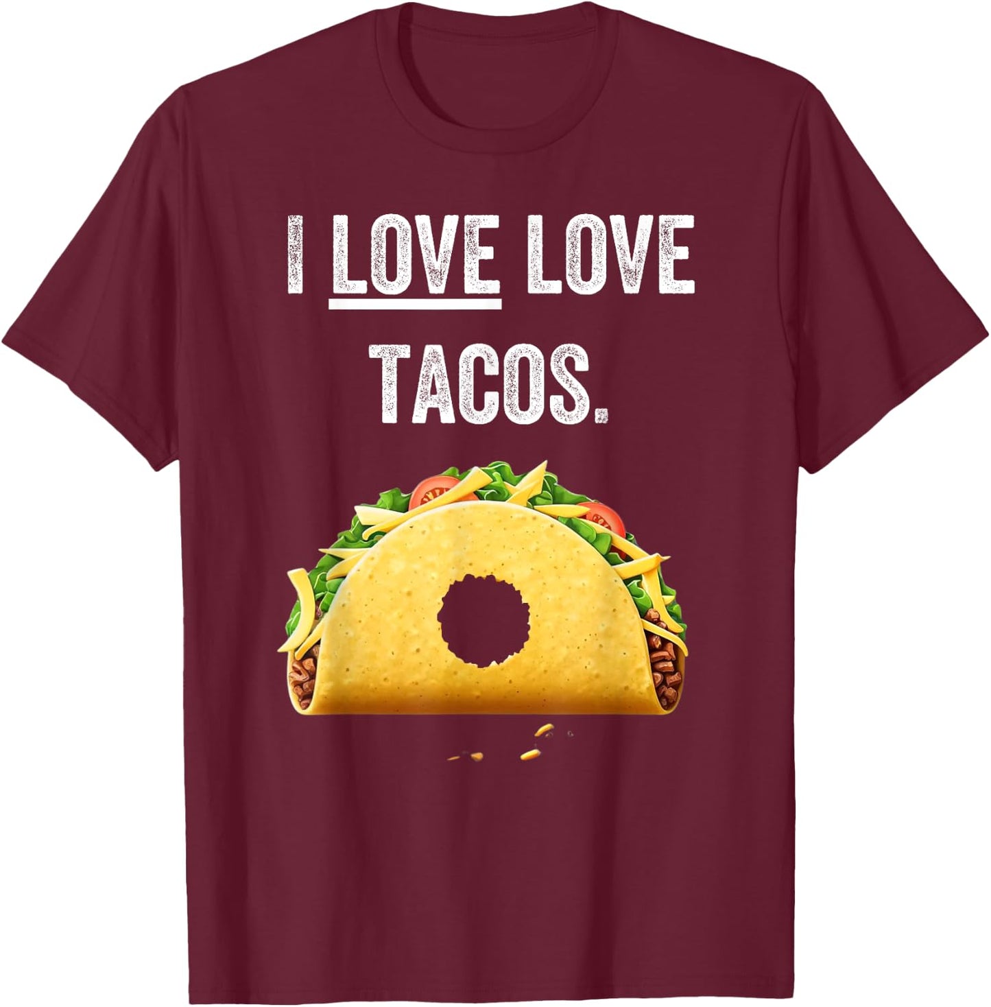 Taco shirts , cinco de mayo, funny taco tuesday lover T-Shirt - T-Shirt | Maroon