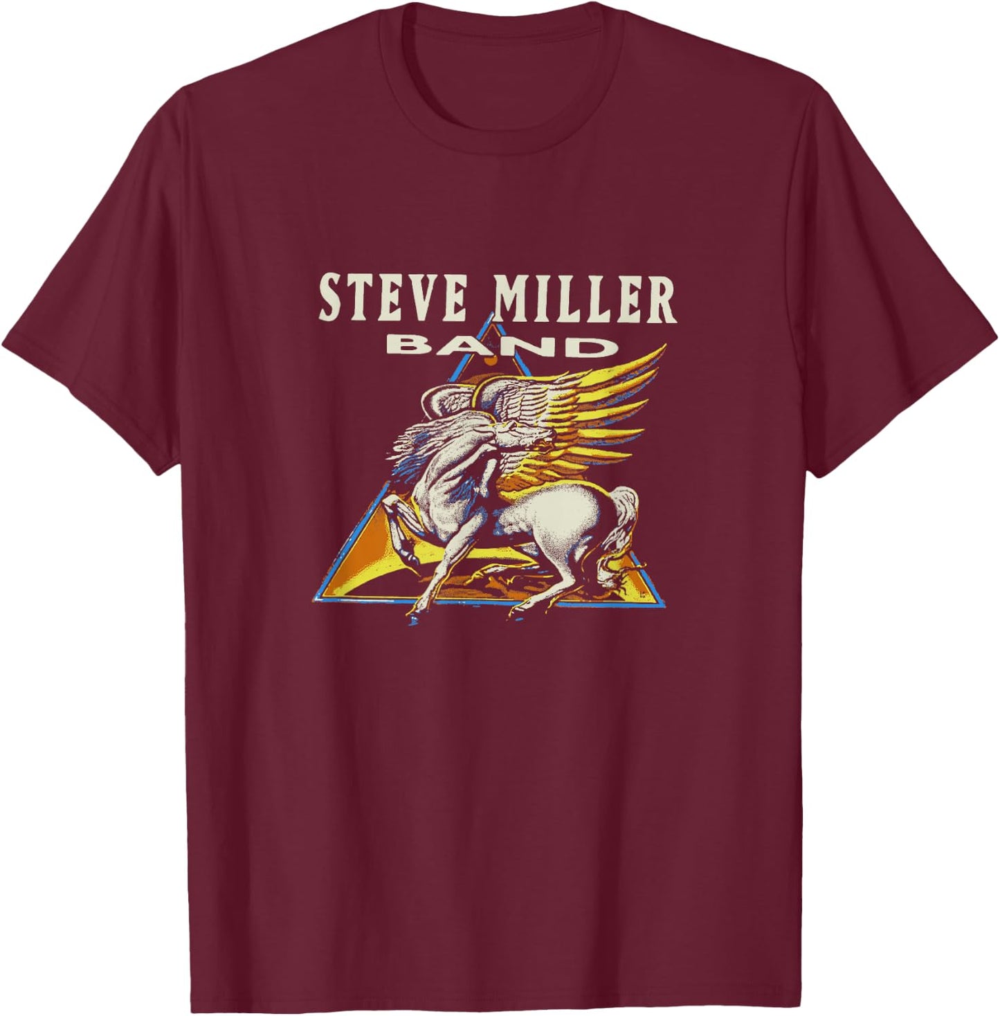 Steve Miller Band - Threshold T-Shirt - T-Shirt | Maroon