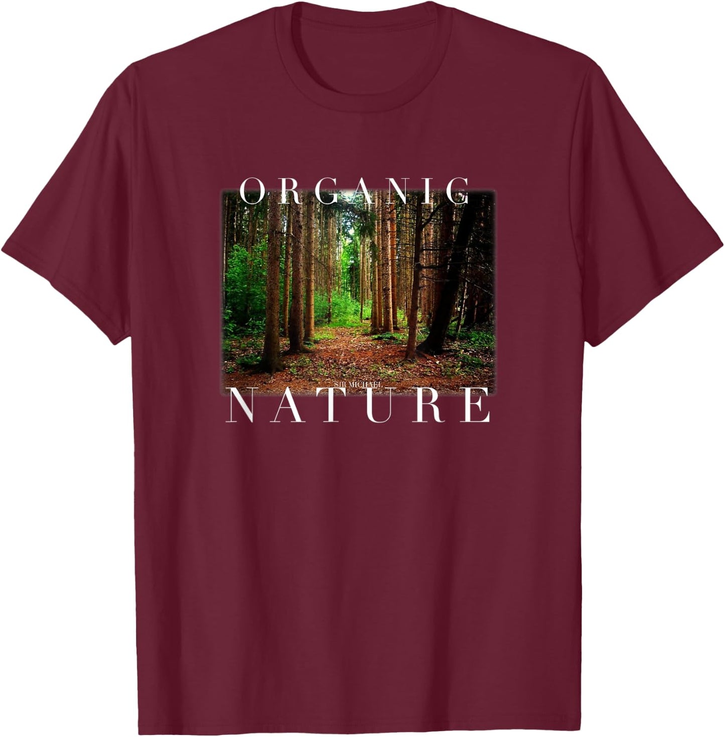 Organic Nature T-Shirt - T-Shirt | Maroon