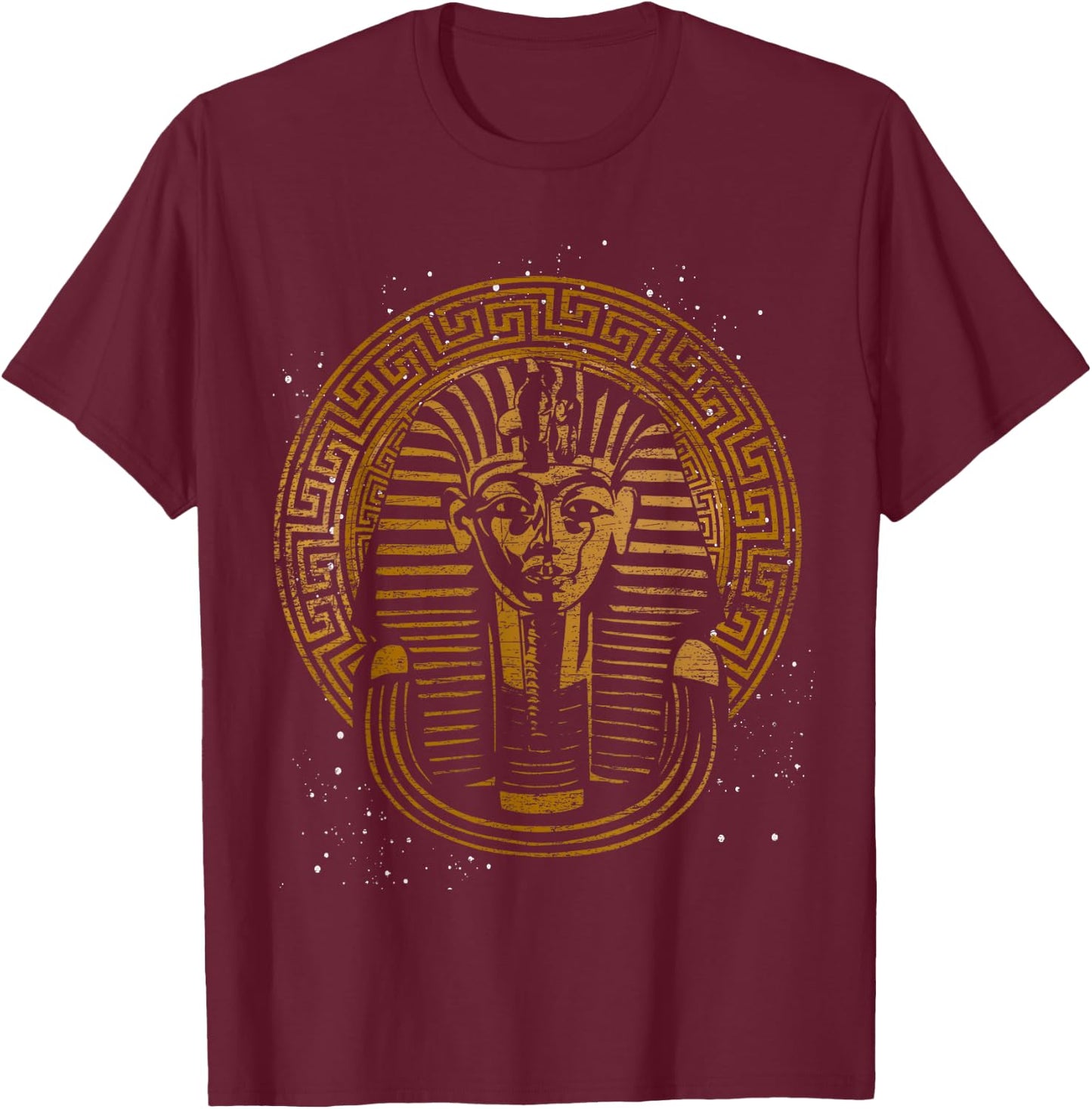 Distressed Egypt T-Shirt - T-Shirt | Maroon