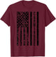 American Flag Carnivore Meat Eater T-Shirt - T-Shirt | Maroon