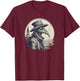 Funny Plague Doctor cool Grunge Style leeches medical T-Shirt - T-Shirt | Maroon