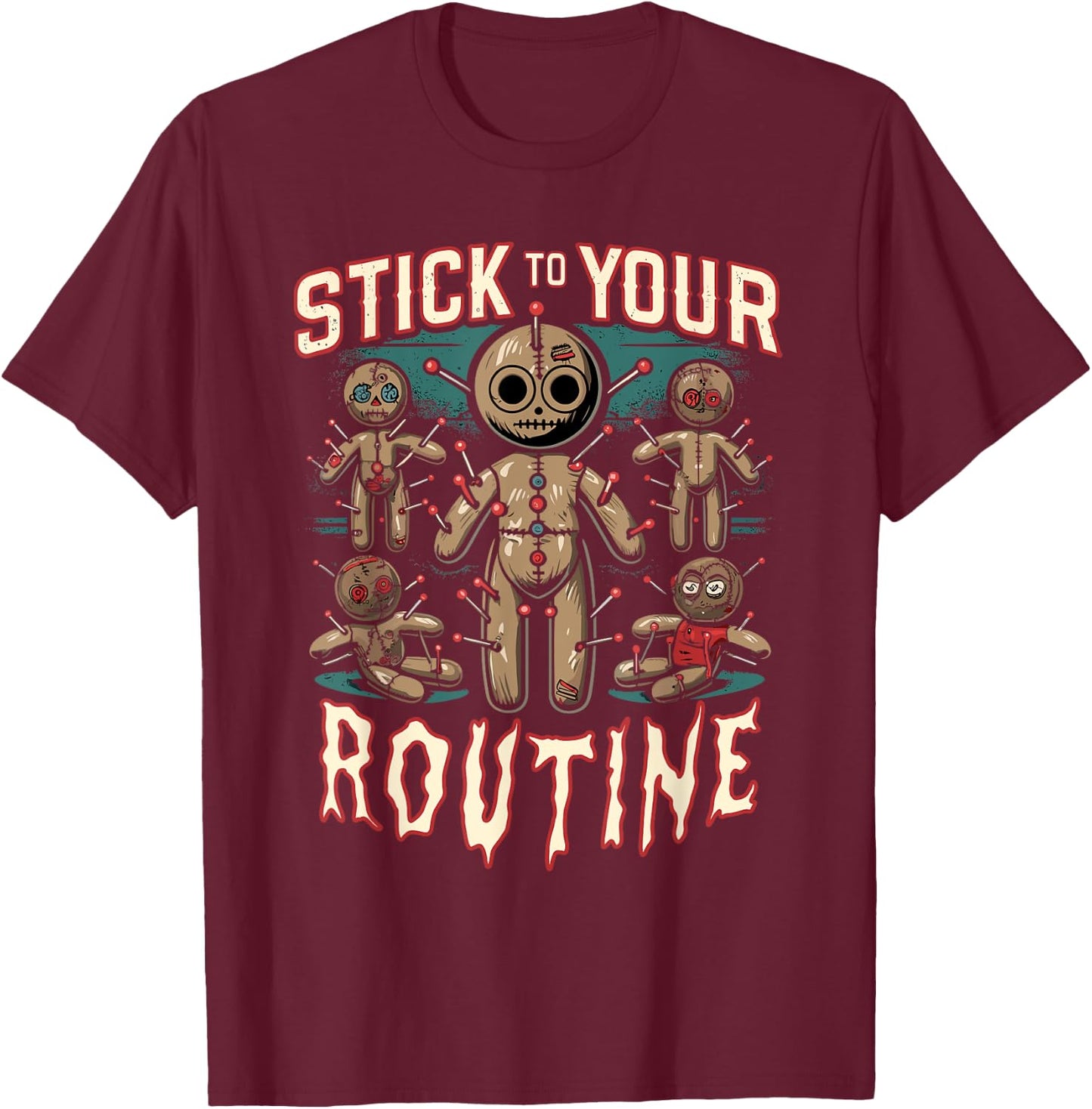 Bodybuilding Powerlifting Weightlifting Fitness Gym T-Shirt - T-Shirt | Maroon