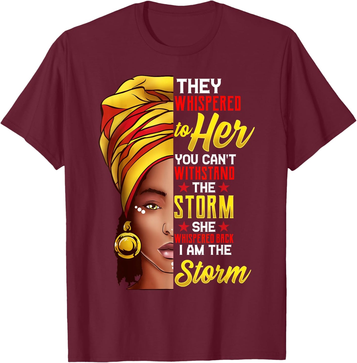 Black History T Shirts Black History Month Shirt T-Shirt - T-Shirt | Maroon