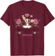 Kids Gremlins Gizmo Dangerously Cute Faux Stitched T-Shirt - T-Shirt | Maroon
