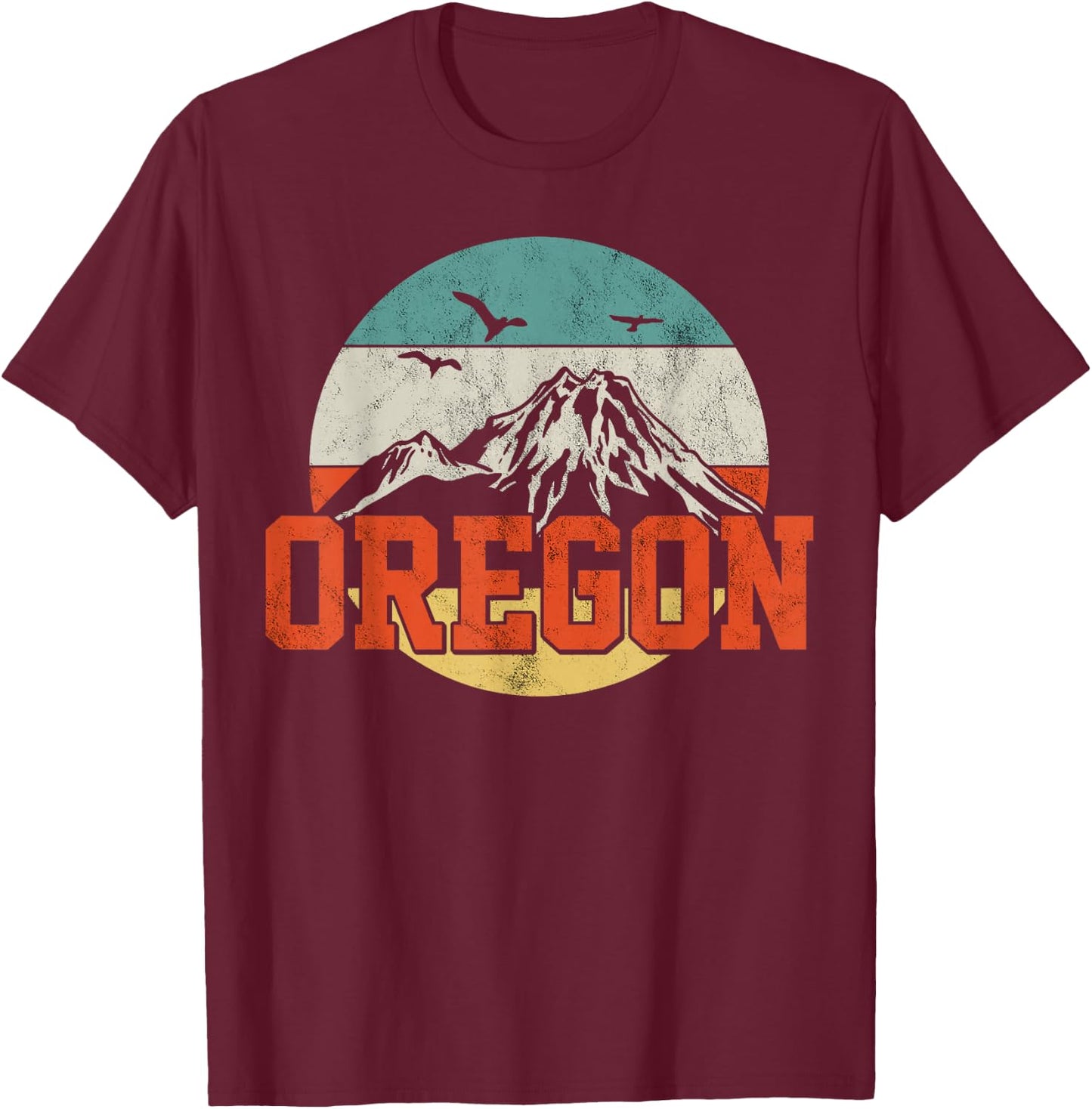 Oregon T-Shirt - T-Shirt | Maroon
