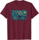 Retro Vintage Style Shoebill T-Shirt - T-Shirt | Maroon
