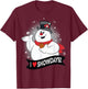 Frosty The Snowman I Love Snowdays T-Shirt - T-Shirt | Maroon