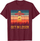 Get In Loser Funny Unidentified Flying Object Retro Alien T-Shirt - T-Shirt | Maroon