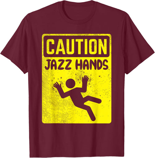 Funny Caution Jazz Hands Jazz Dance