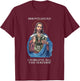 Retro Jesus Shovelhead I Forgive all the haters Biker Gear T-Shirt - T-Shirt | Maroon