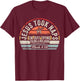 Retro Jesus Took Naps Mark 4:38 Christian Funny Faith Vibes T-Shirt - T-Shirt | Maroon