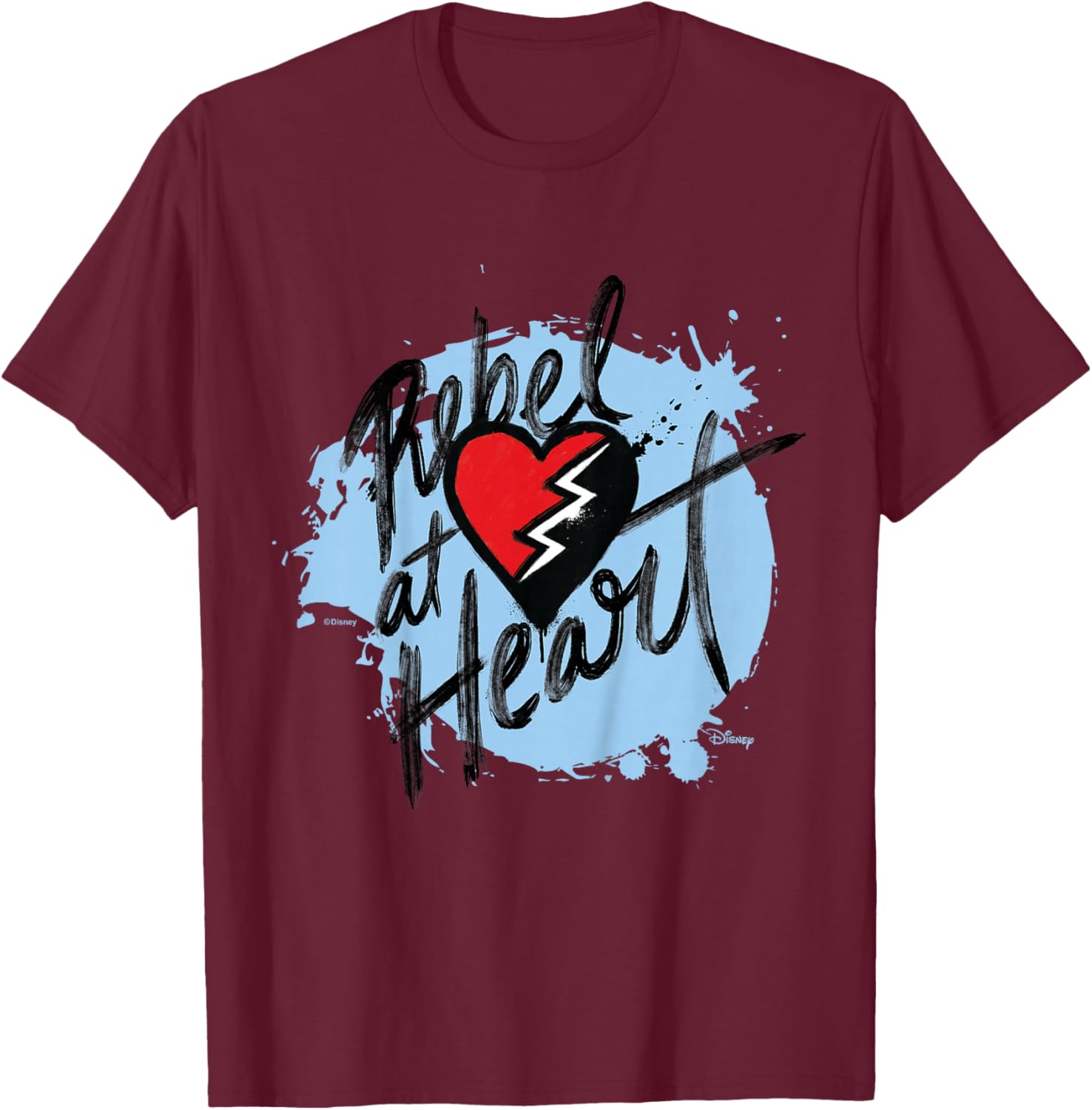 Kids Descendants 4 - The Rise of Red Rebel at Heart T-Shirt - T-Shirt | Maroon