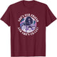 Stranger Things Group Shot She's Our Friend & She's Crazy T-Shirt - T-Shirt | Maroon