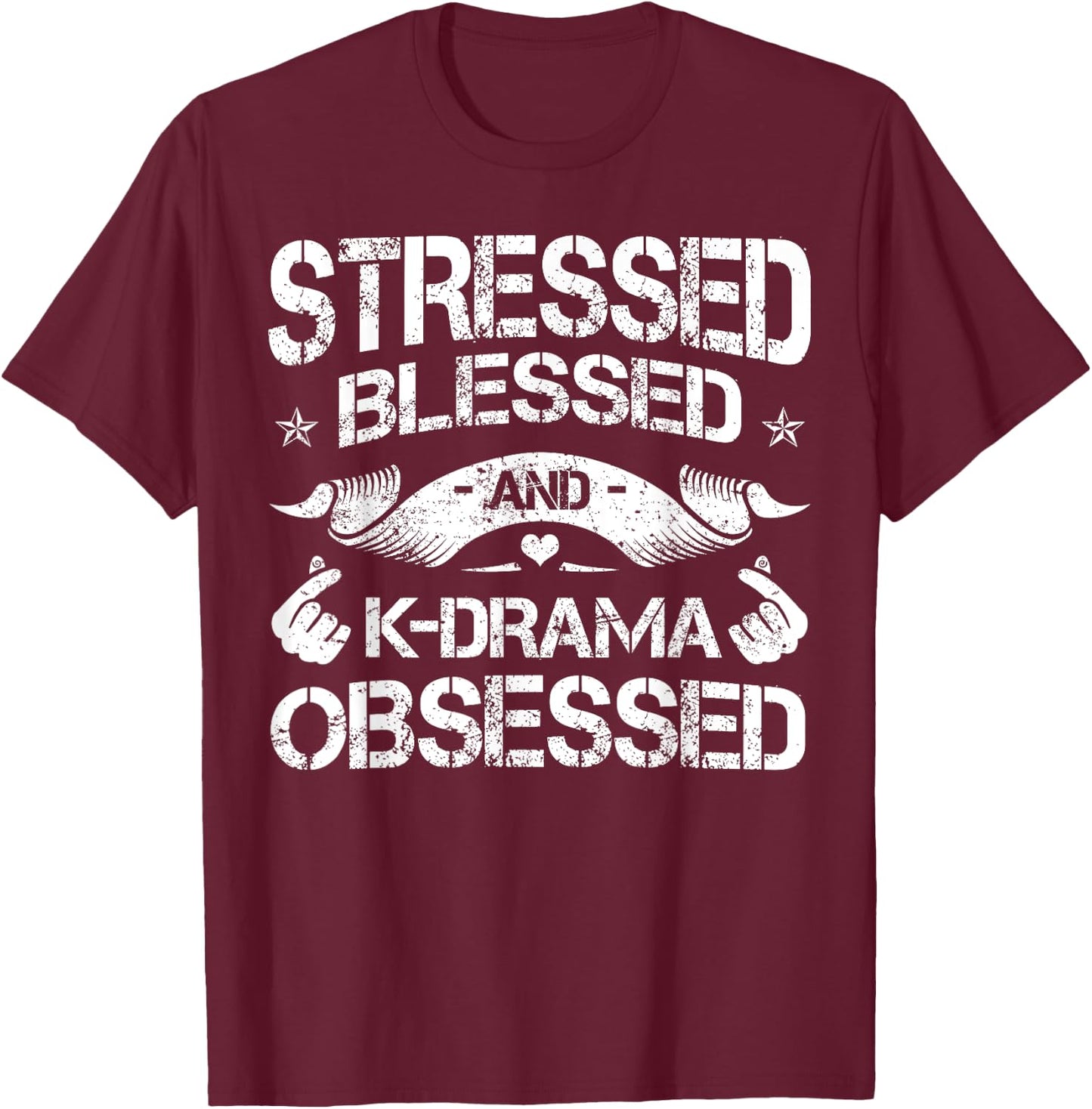 K-Drama Lover South Korea Korean Drama Television Series T-Shirt - T-Shirt | Maroon