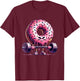 Donut Deadlift Weightlifing Funny Fitness Workout Gym Lover T-Shirt - T-Shirt | Maroon