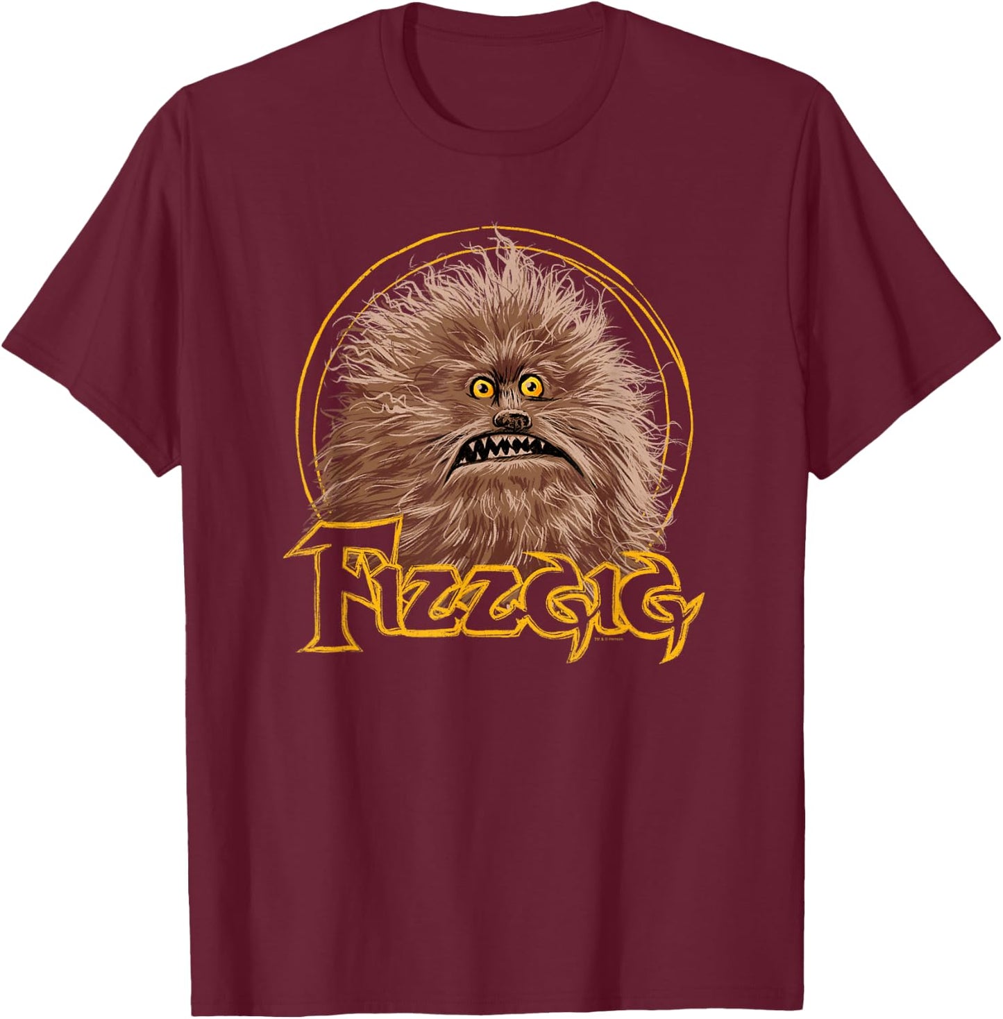The Dark Crystal Fizzgig Sketch T-Shirt - T-Shirt | Maroon