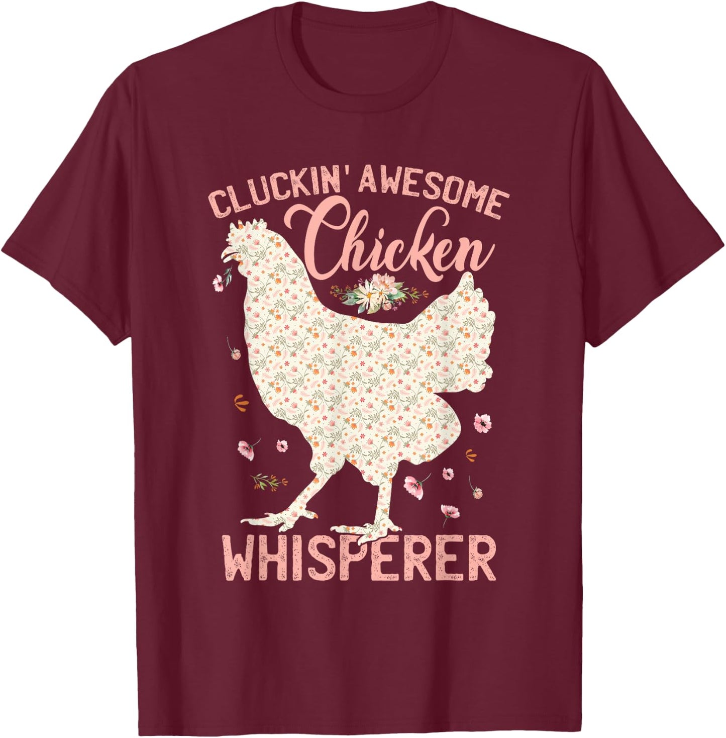 Chicken Farming Poultry Women T-Shirt - T-Shirt | Maroon