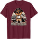 Old School Hip Hop Lowrider Shirt Chicano Cholo Low Rider T-Shirt - T-Shirt | Maroon