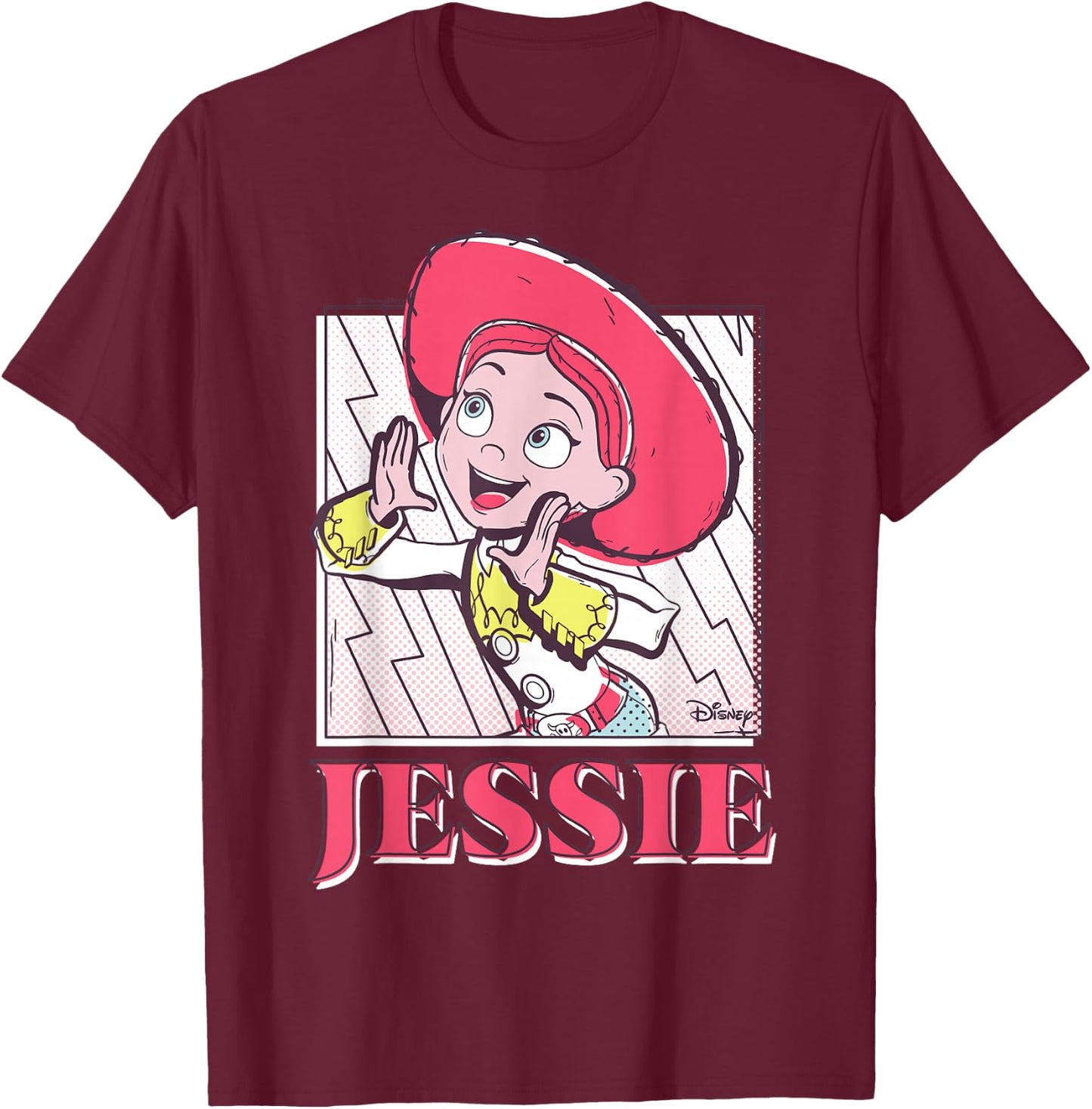 Toy Story - Jessie Sunny Side Up T-Shirt - T-Shirt | Maroon