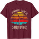 Windmill Cancer Noise Survivor Awareness Gift Anti Trump T-Shirt - T-Shirt | Maroon
